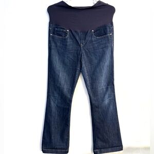 Gap Classic Blue Boot Cut Maternity Jeans - Size 31/12L